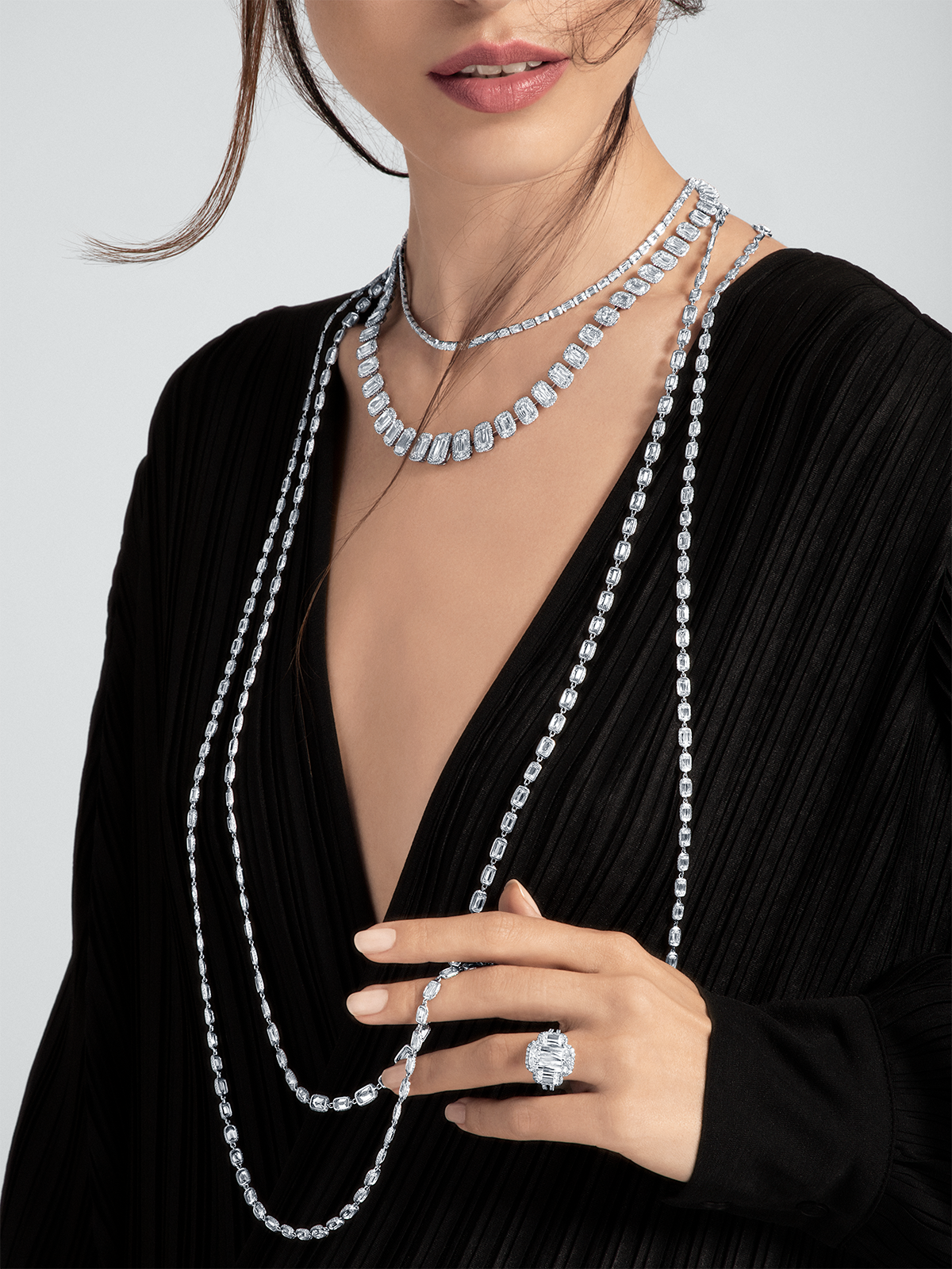 Jewelry & Skin — Diamond Necklace Editorial — after